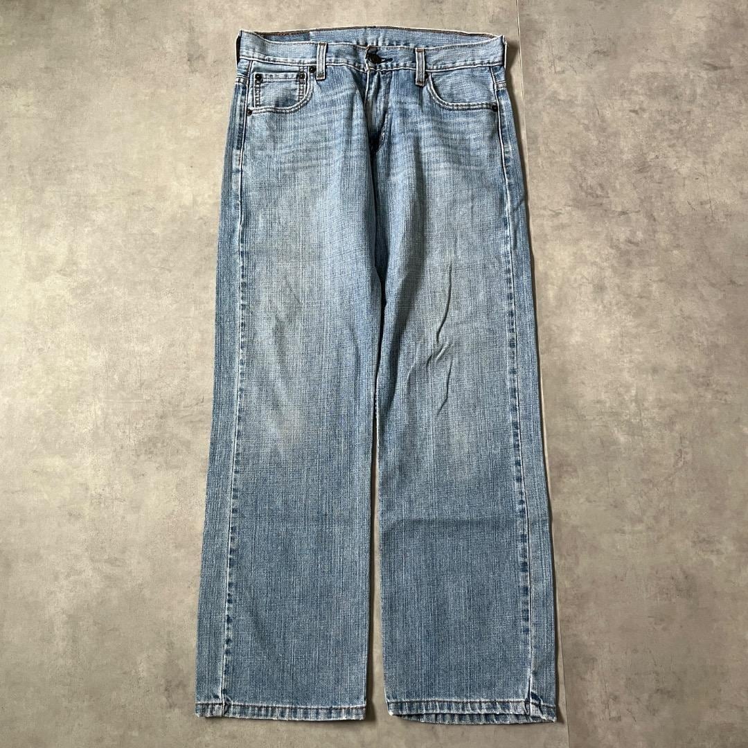 リーバイス569 Levis W29 ブルーデニム 青 ヒゲ 古着 16793