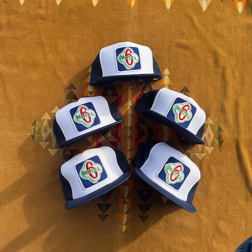 1990s Deadstock “Motel 6" Employee Mesh Cap trucker hat