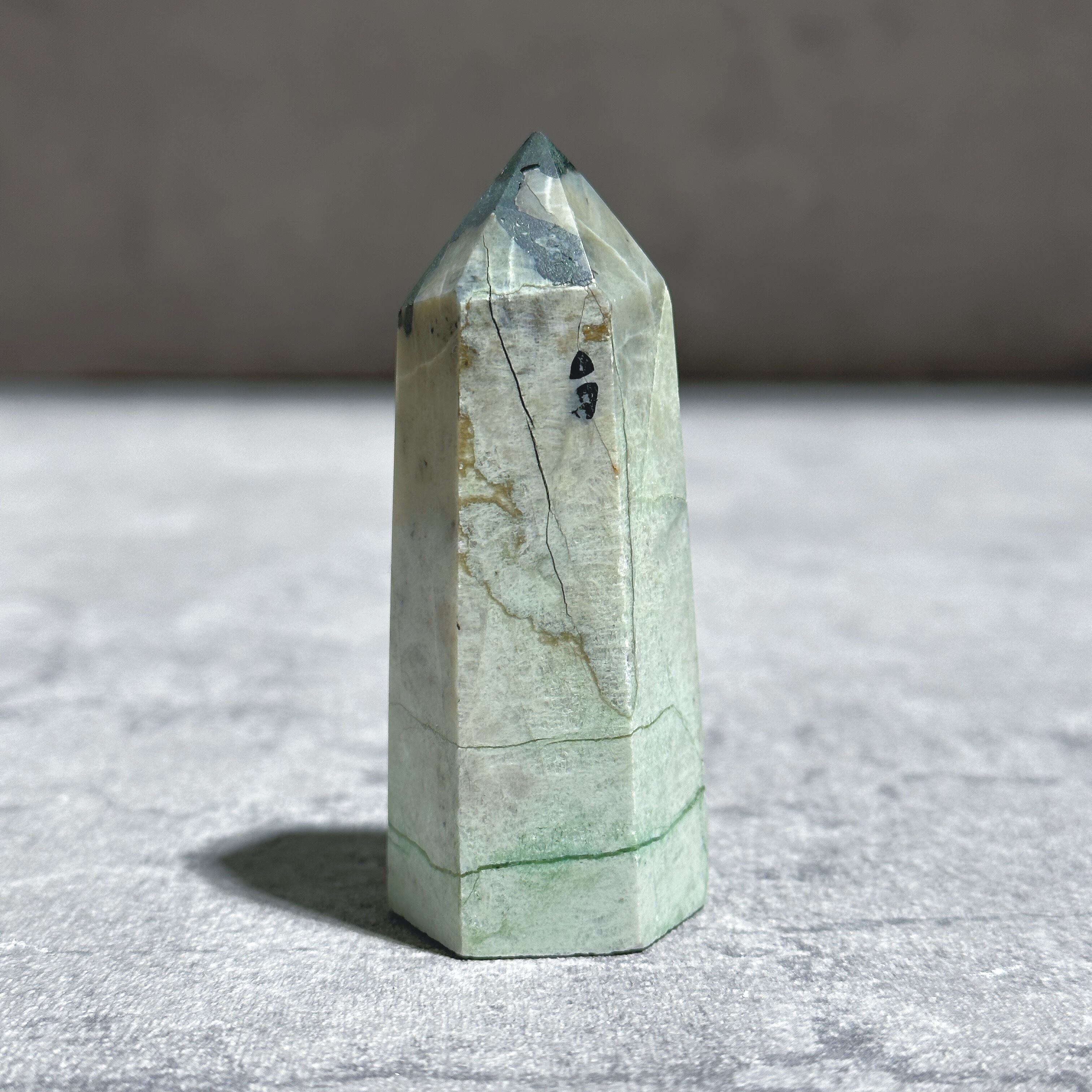 ガーニエライト タワー型21◇Garnierite◇天然石・鉱物