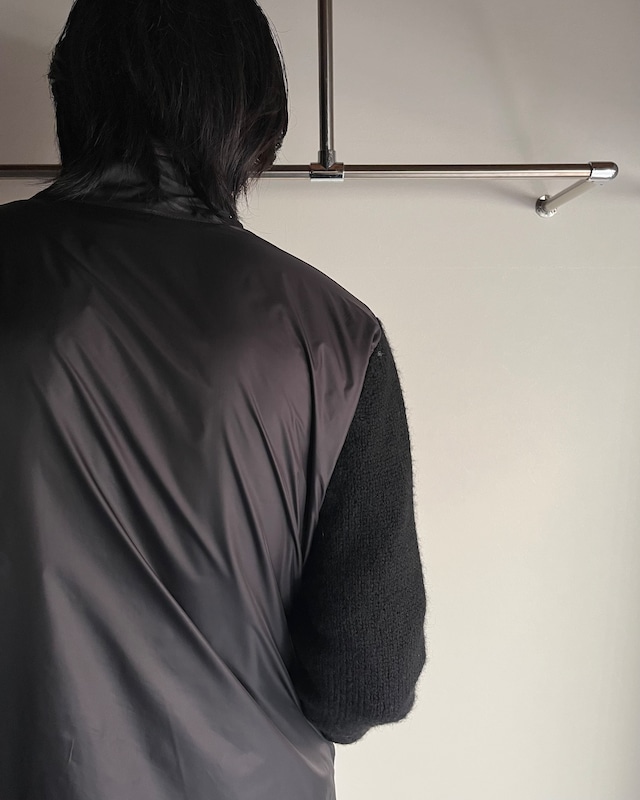 【3.1 Pillip Lim】long length nylon wool switching coat