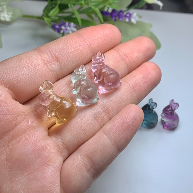 12.フローライトうさぎさん大家族セット