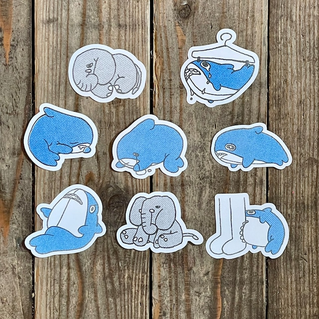 【RISOGRAPH】Sticker set