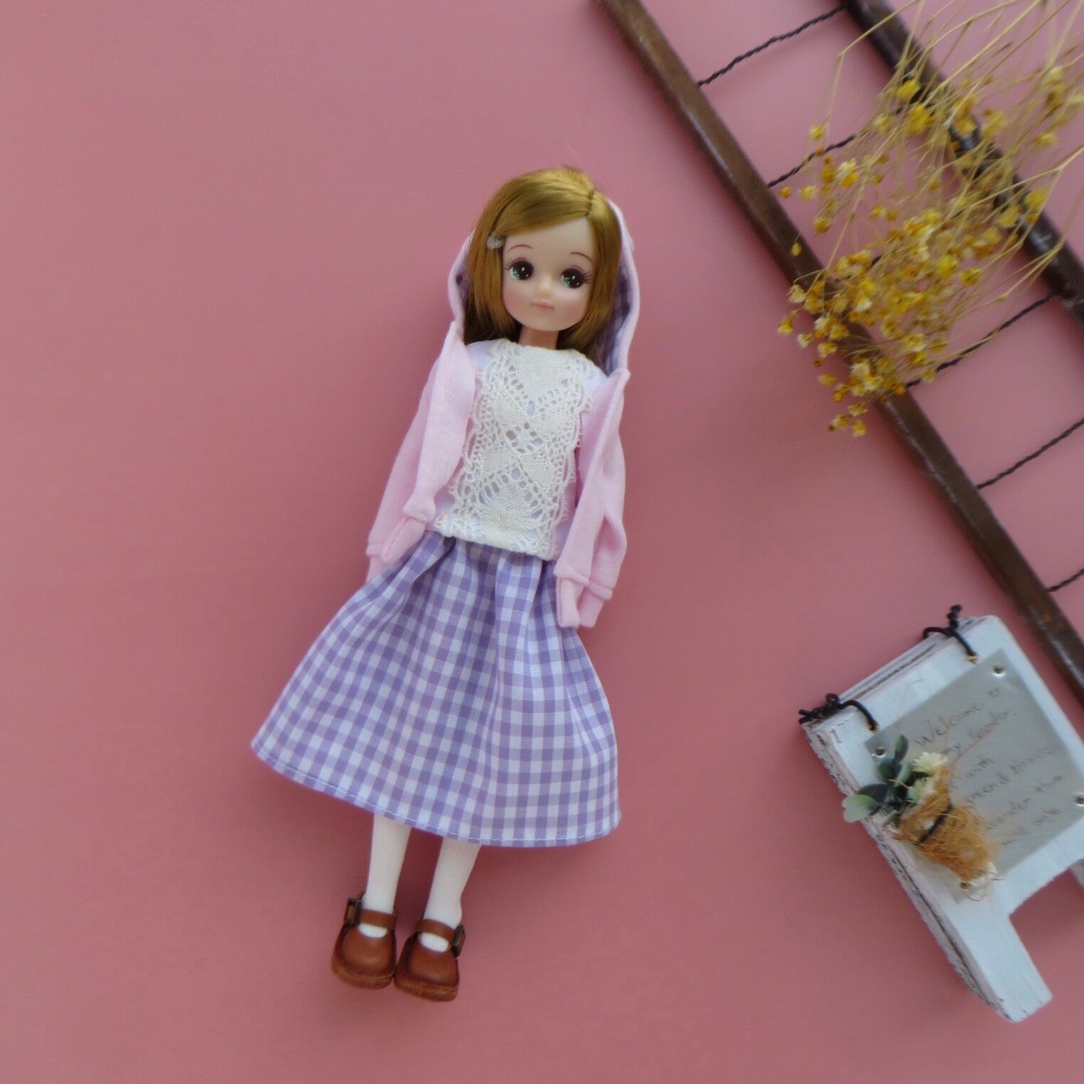 リカちゃん服　コーデ180 LW－20 VERYコラボ コーディネートドレスセット｜商品情報 着せ替え服・アウトフィット