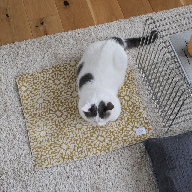 Frilt  -フリルト- Free quilt 【Sサイズ】マスタード/エンジ