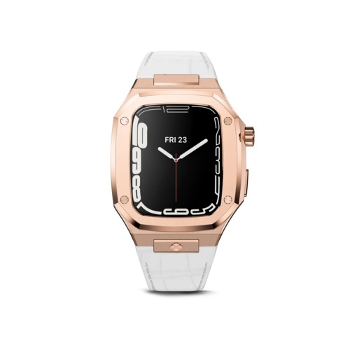 Apple Watch Case - CL - ROSE GOLD/WHITE