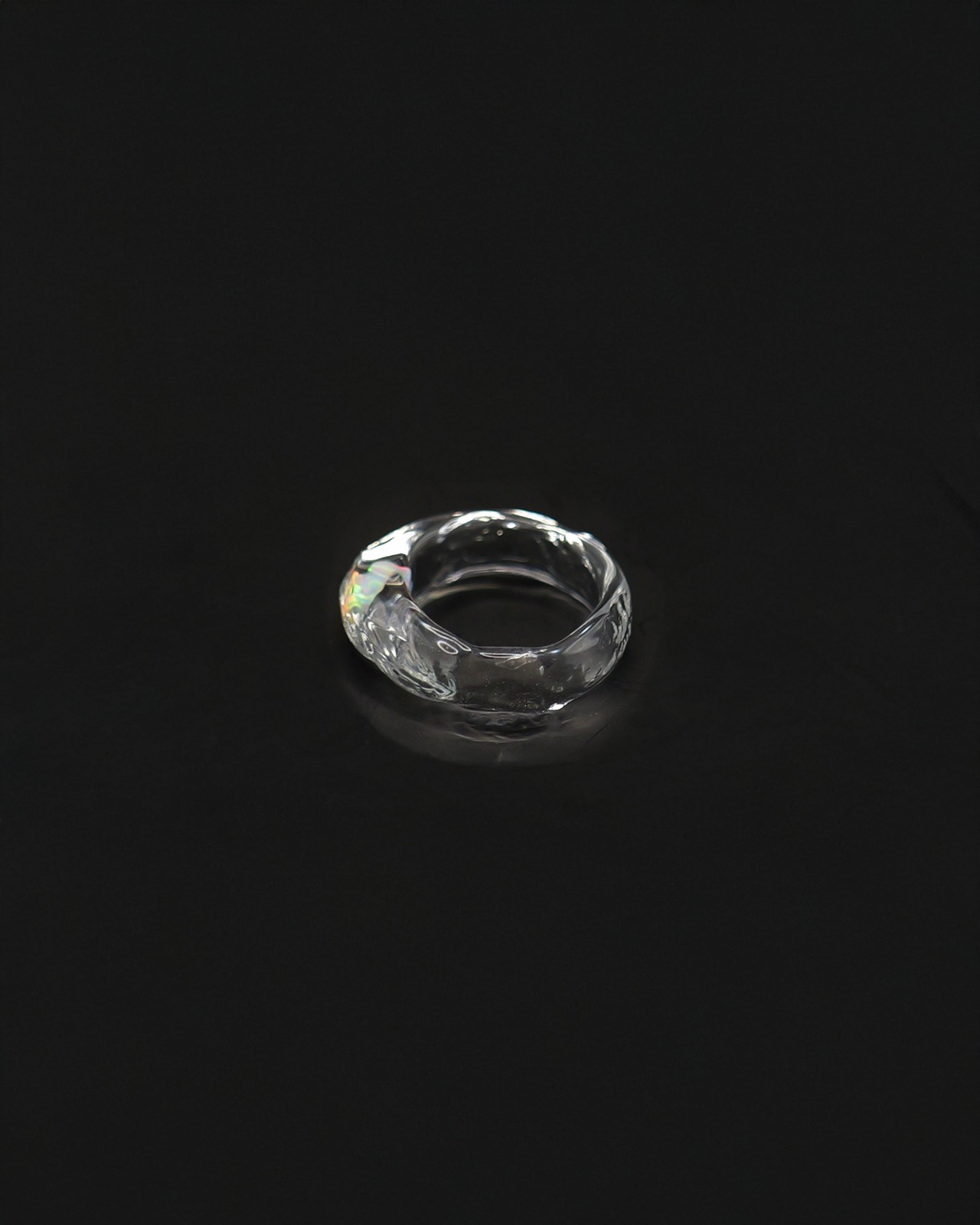 SENTE - LUMIEF OPAL：Rough Ring Main Color: White：12.5号（0.24 ct）no.03