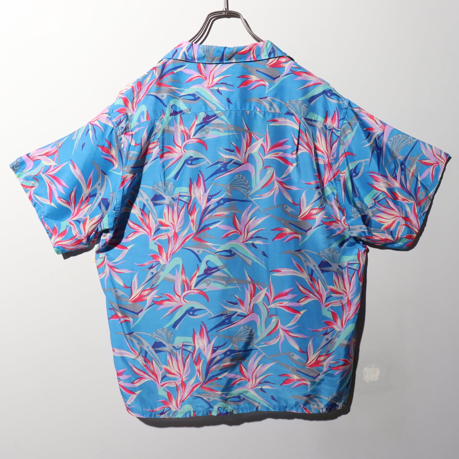 美品 M 87年 極楽鳥花 patagonia パタロハ パタゴニア アロハ 美品 M 87年 極楽鳥花 patagonia パタロハ パタゴニア アロハ