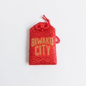 大野神社 × -CONNECT- / BIWAKO CITY / 安全御守 / グッズ / レッド