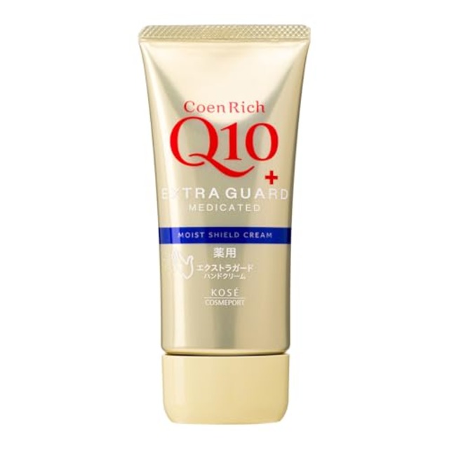 【医薬部外品】コエンリッチ 薬用エクストラガード ハンドクリーム 撥水ガード ヒビ あかぎれ Q10 手荒れ べたつかない 80g