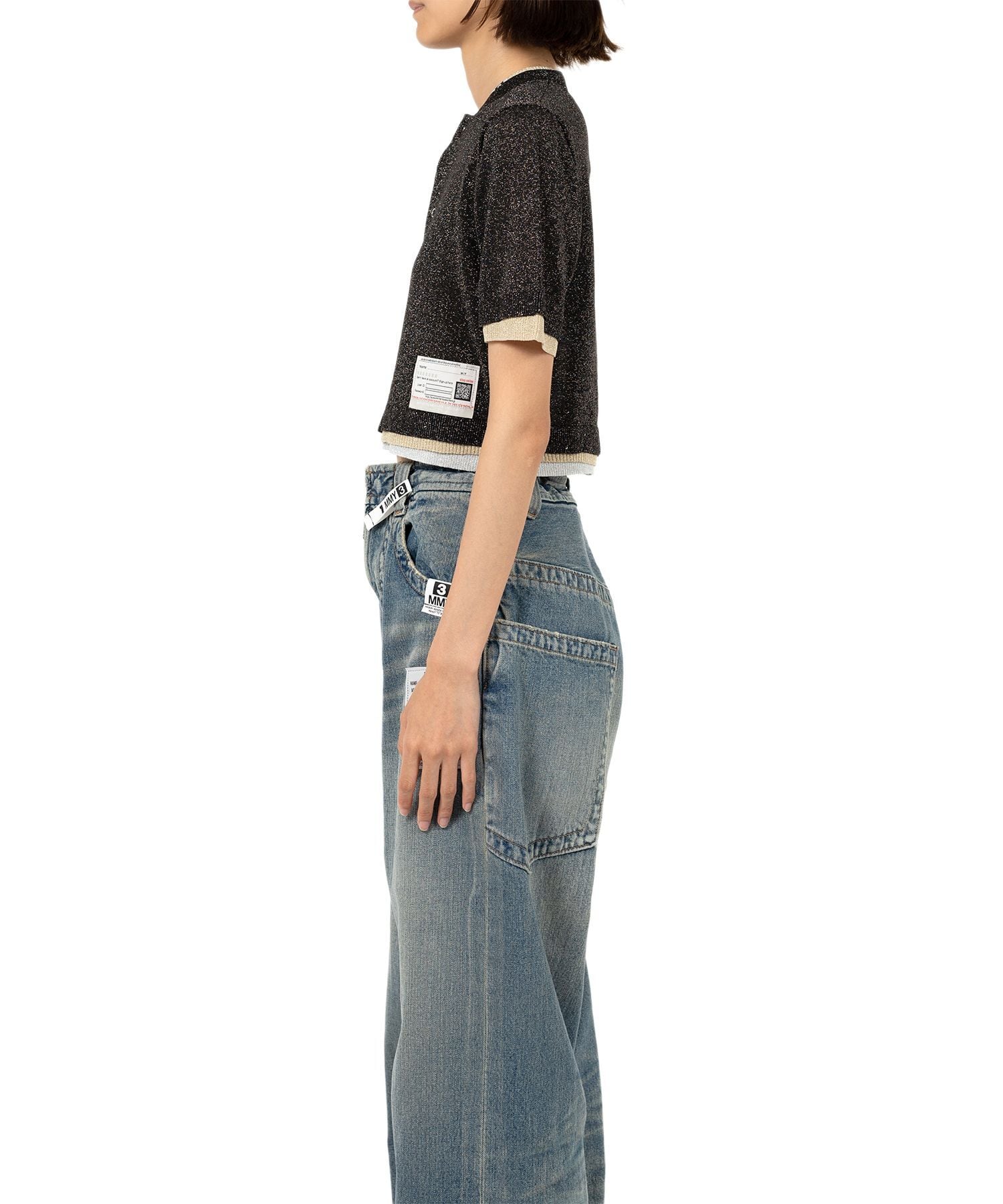 25SS】Maison MIHARA YASUHIRO ミハラヤスヒロ / LAYERED CARDIGAN