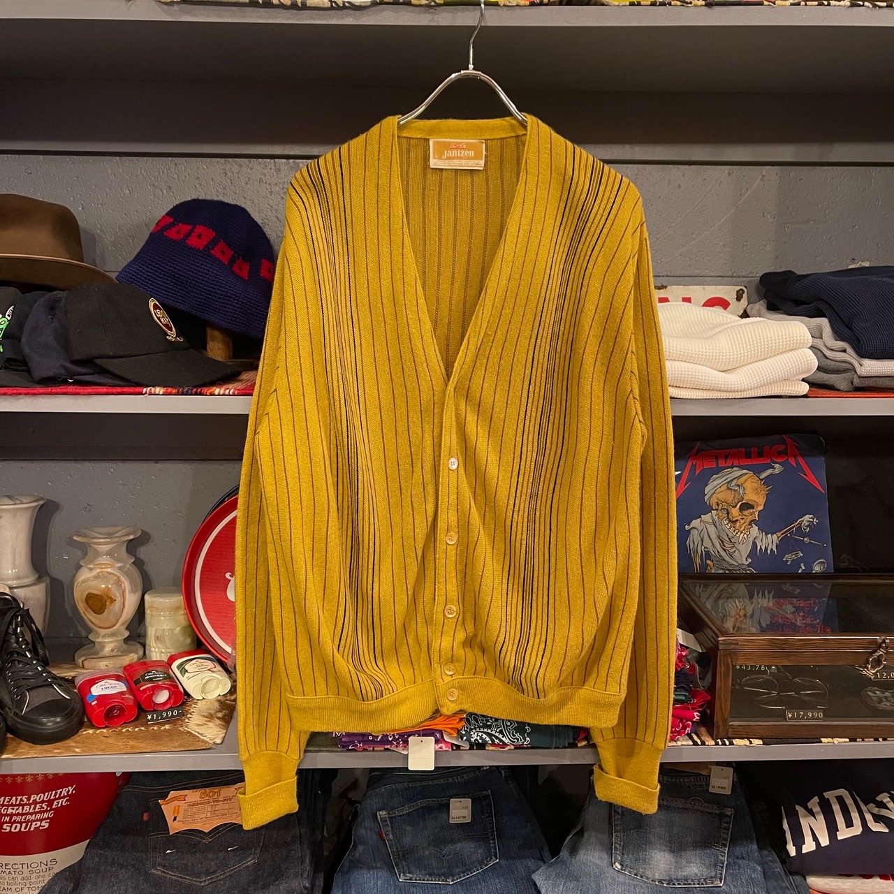 70s Jantzen Acrylic Knit Cardigan | VOSTOK