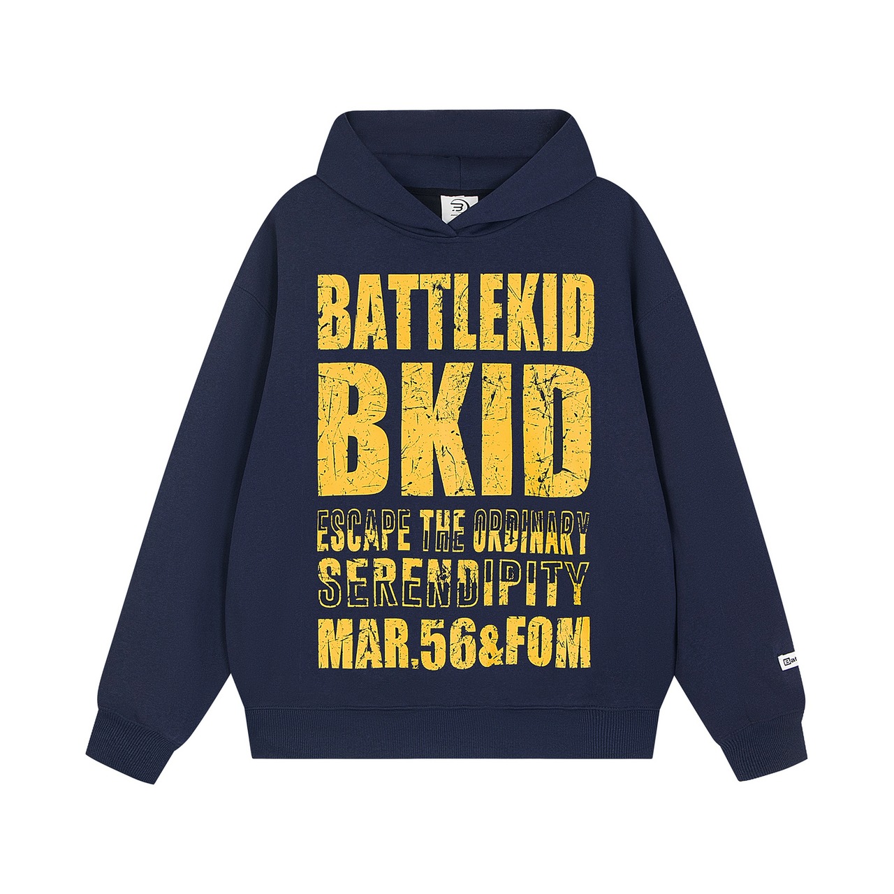 ストリート 裏起毛 BKIDパーカー T1311