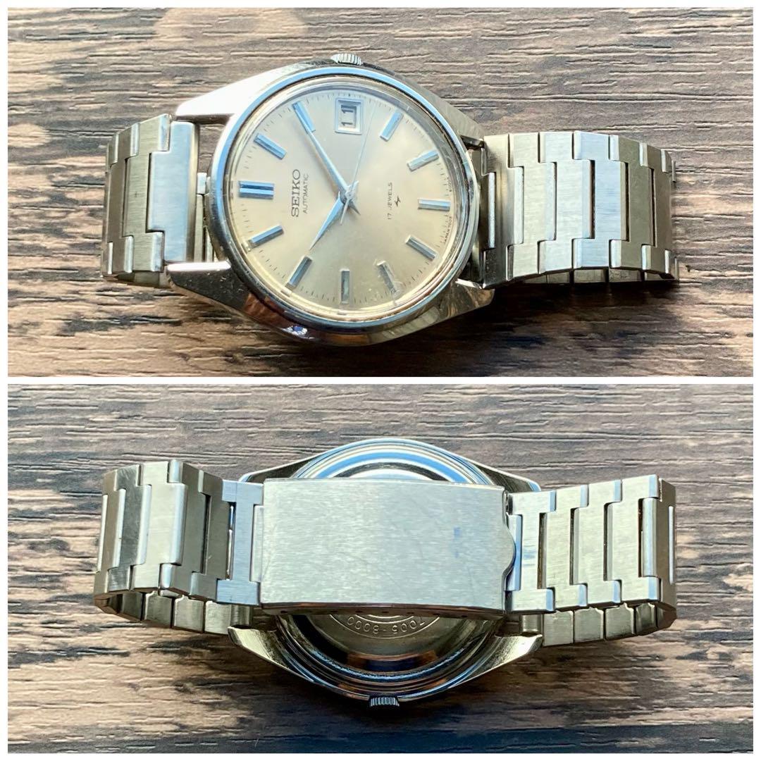 【動作品】セイコー SEIKO 腕時計 1972年 自動巻き メンズ デイト