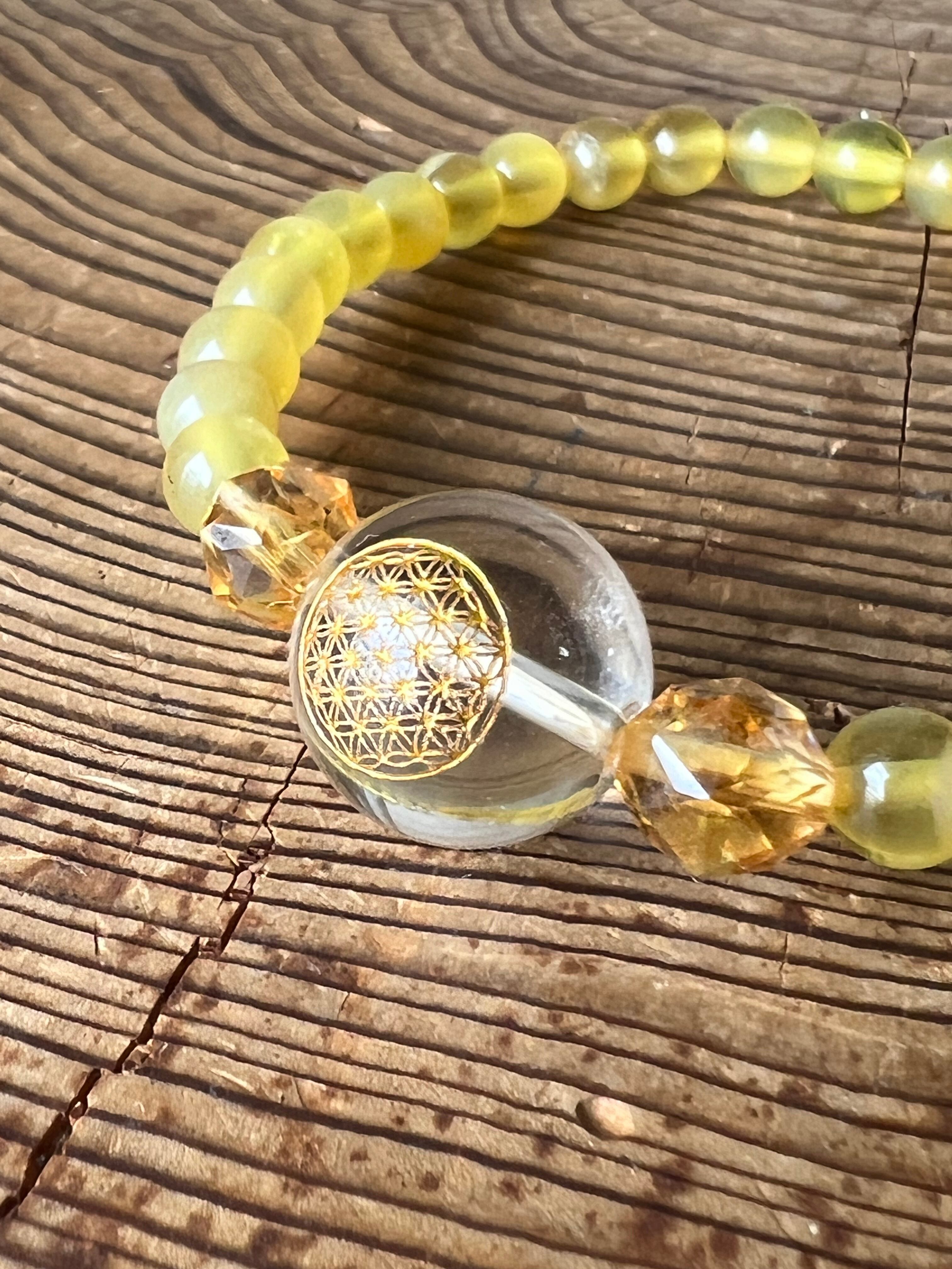 イエローオパールブレス