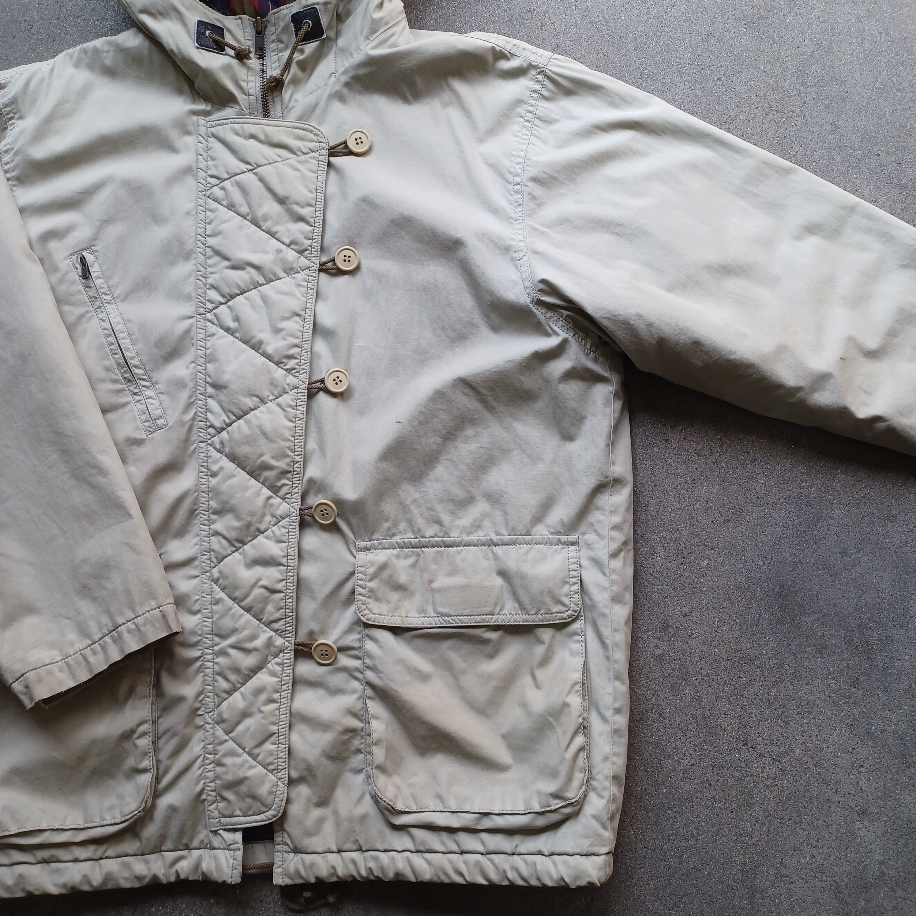 80s-90s THE NORTH FACE パデッドジャケット ヴィンテージ Vintage 80s The North Face Pullover PORTABLE Jacket IN A BAG