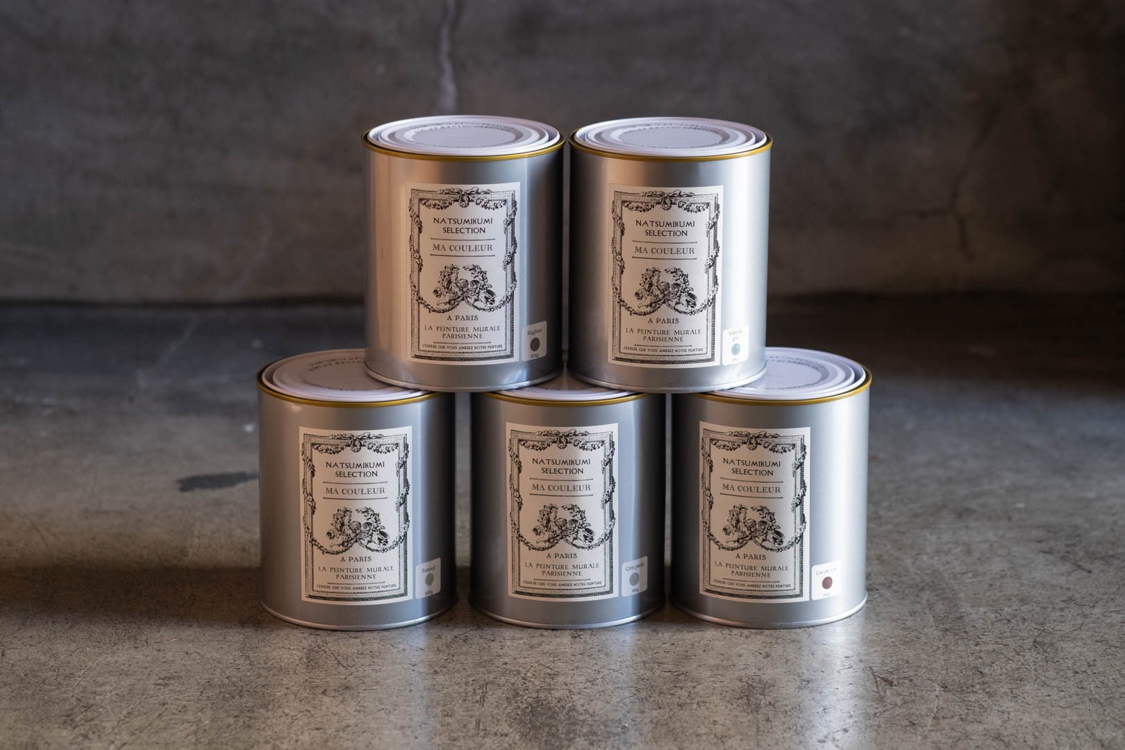 夏水組ウォールペイント_フュニュイ(850g) | KUHONJI GENERAL STORE