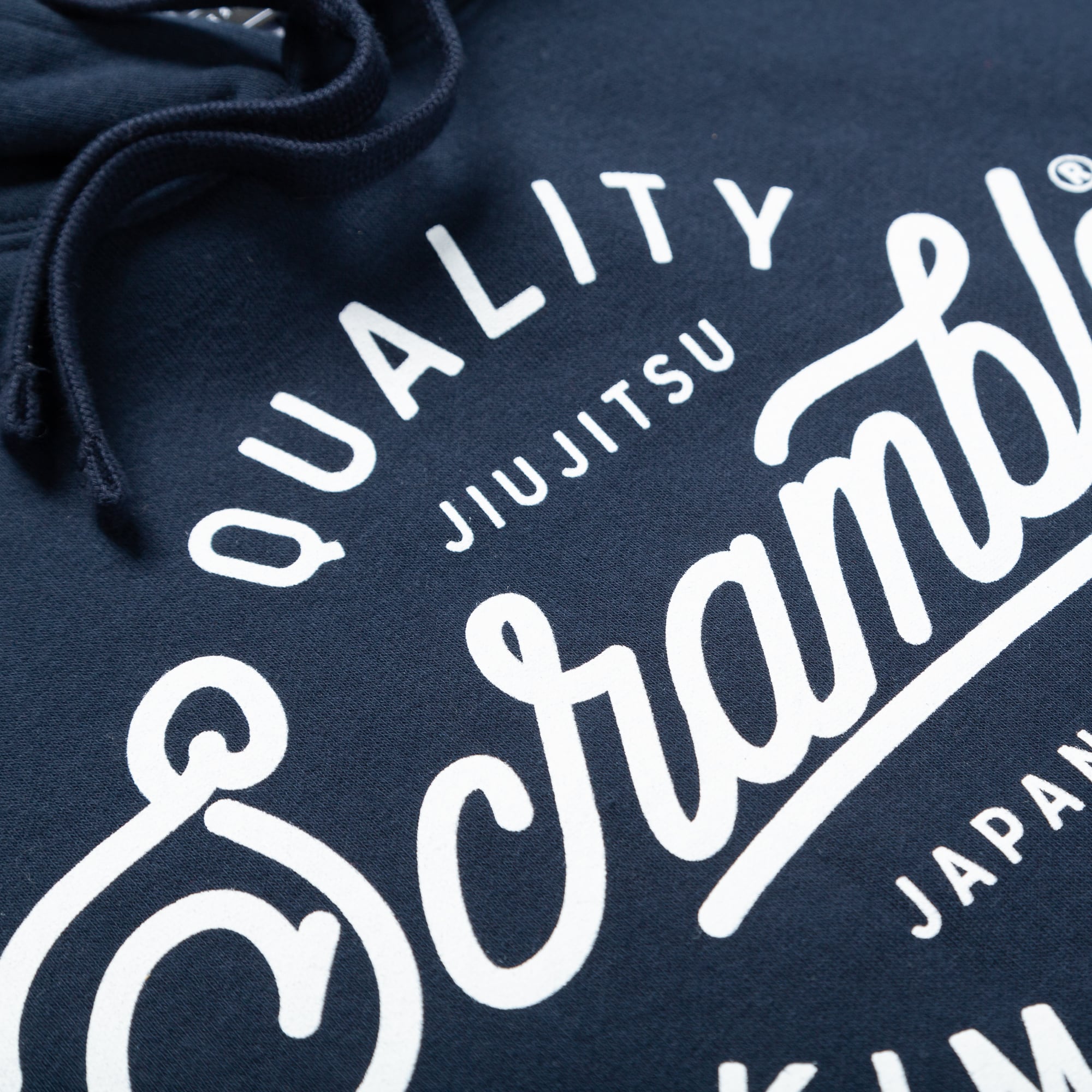 Scramble “Quality Kimonos” Hoody – ネイビー（パーカー、フーディー