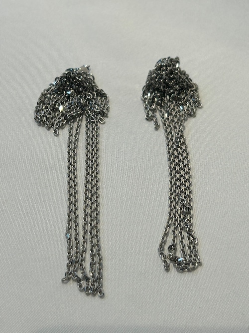 FUMIETANAKA chain fringe pierce