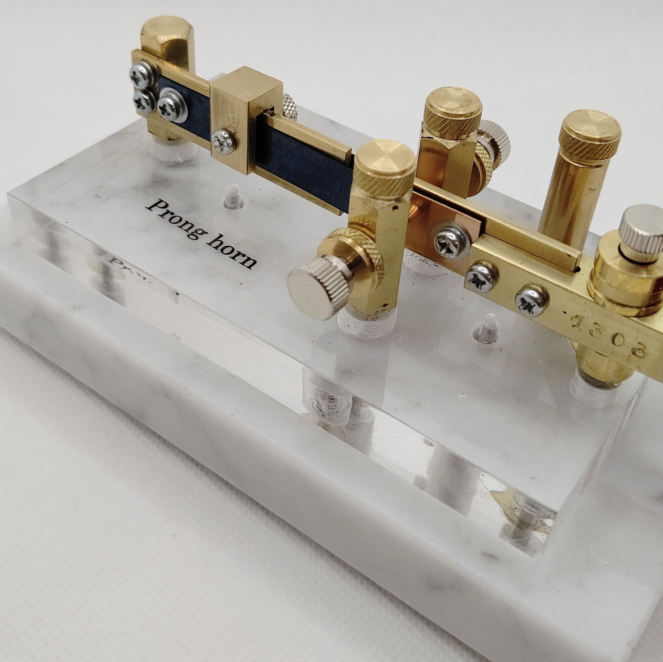 JA1CQJ作 電鍵 シングルレバーパドル Prong horn | HAM-NET powered by BASE
