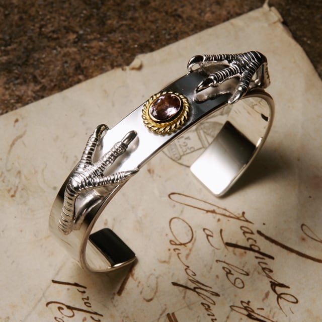 鷲見太郎 イーグルフェイス K18フラワーメタルイーグルスタンプ