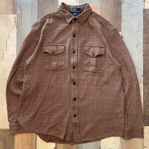 Polo Ralph Lauren 千鳥格子シャツ ピマコットン アルパカ