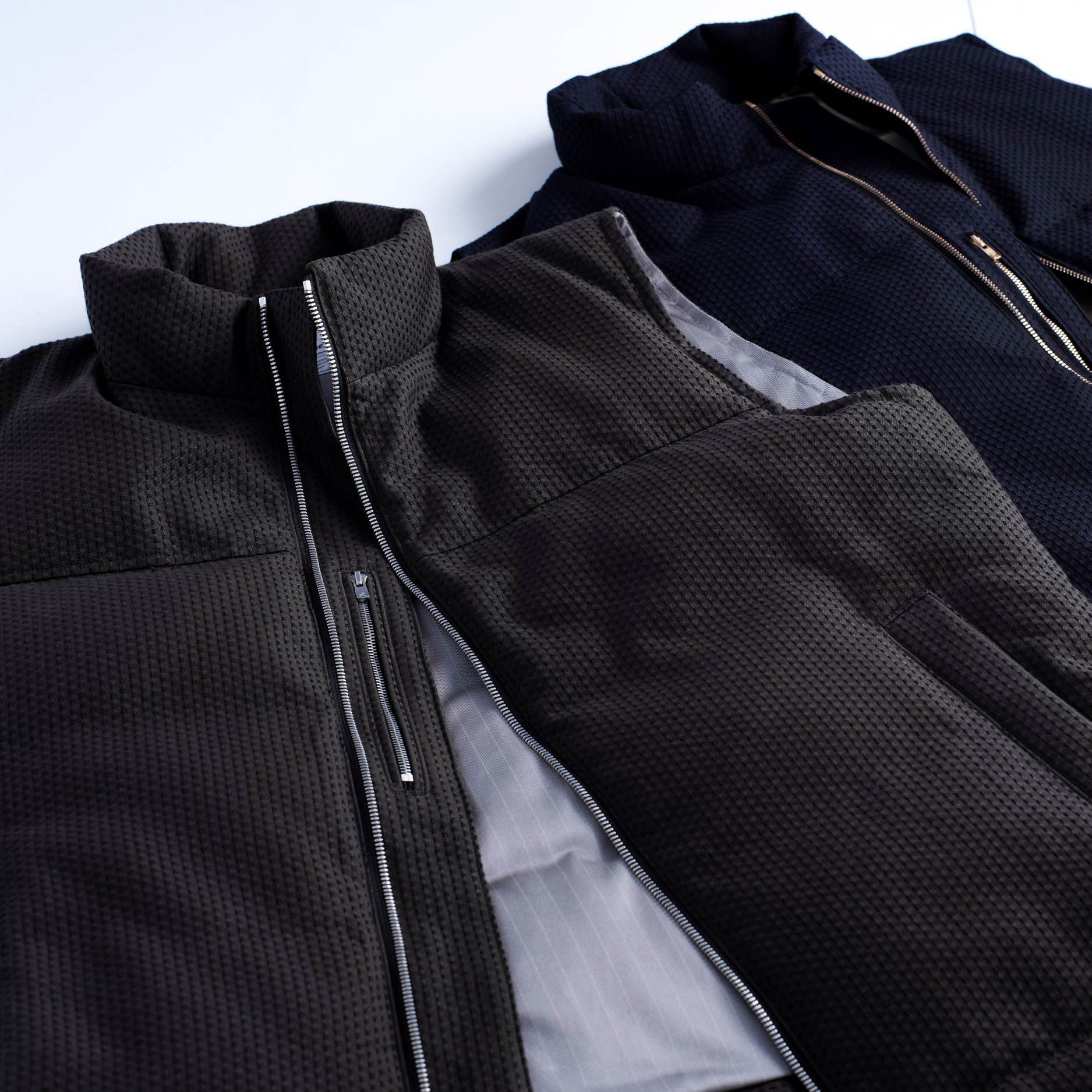 受注生産商品】024-SSKV 本染め刺子ダウンベスト | Hayachine Made