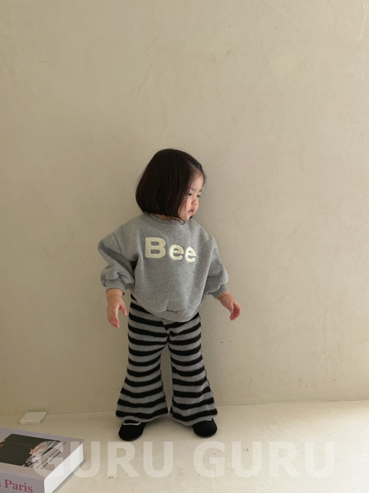 GURUGURU［取寄］border flare pants 26winter