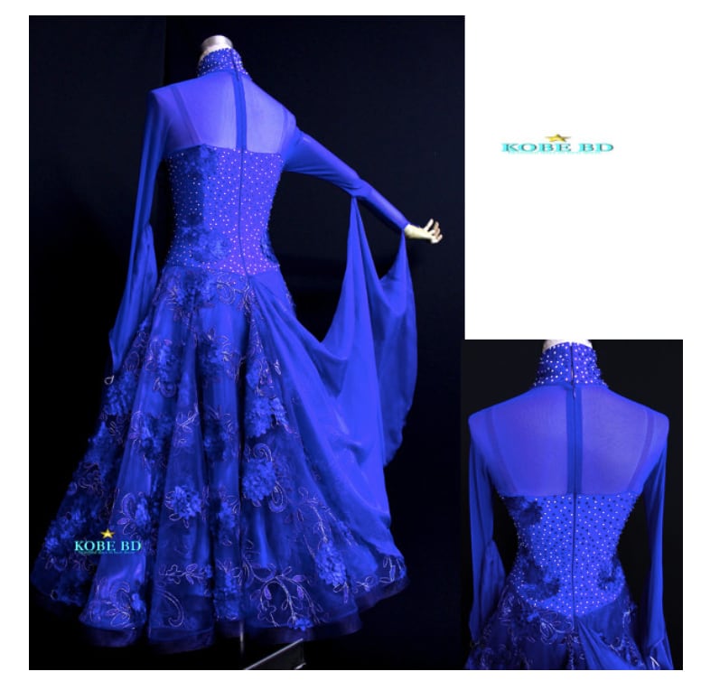 社交ダンスドレス【当店オリジナルデザインドレス】イージー