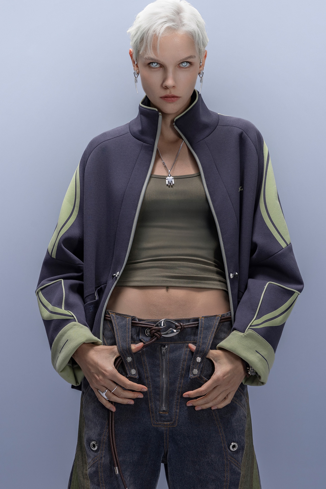 XIPHEVIL アンチリンクル エアレイヤージャケット