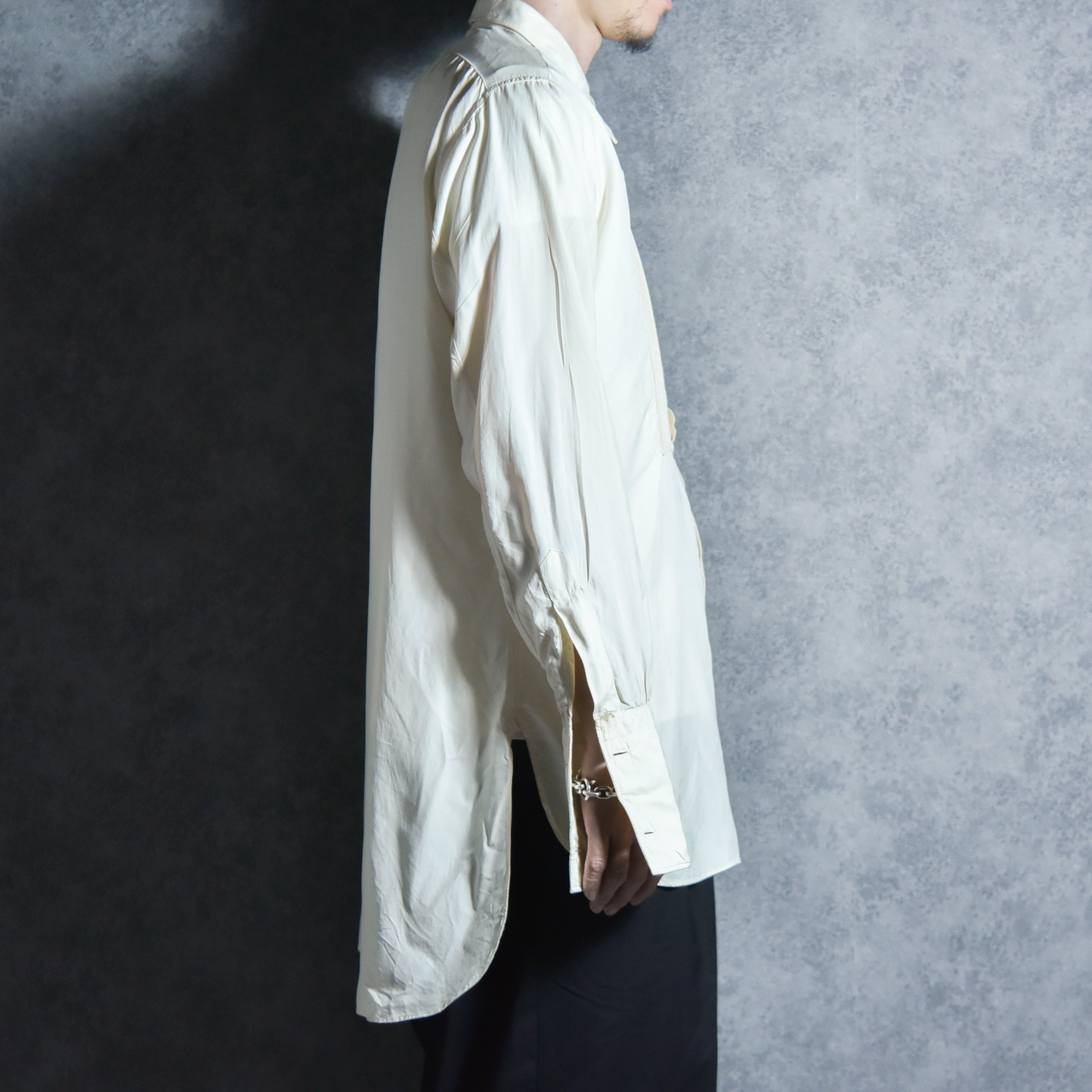 ヴィンテージ 1950年代フランス ドレスシャツ 50s French Vintage Slik Dress Shirt Nino PARIS Fontaine フランス
