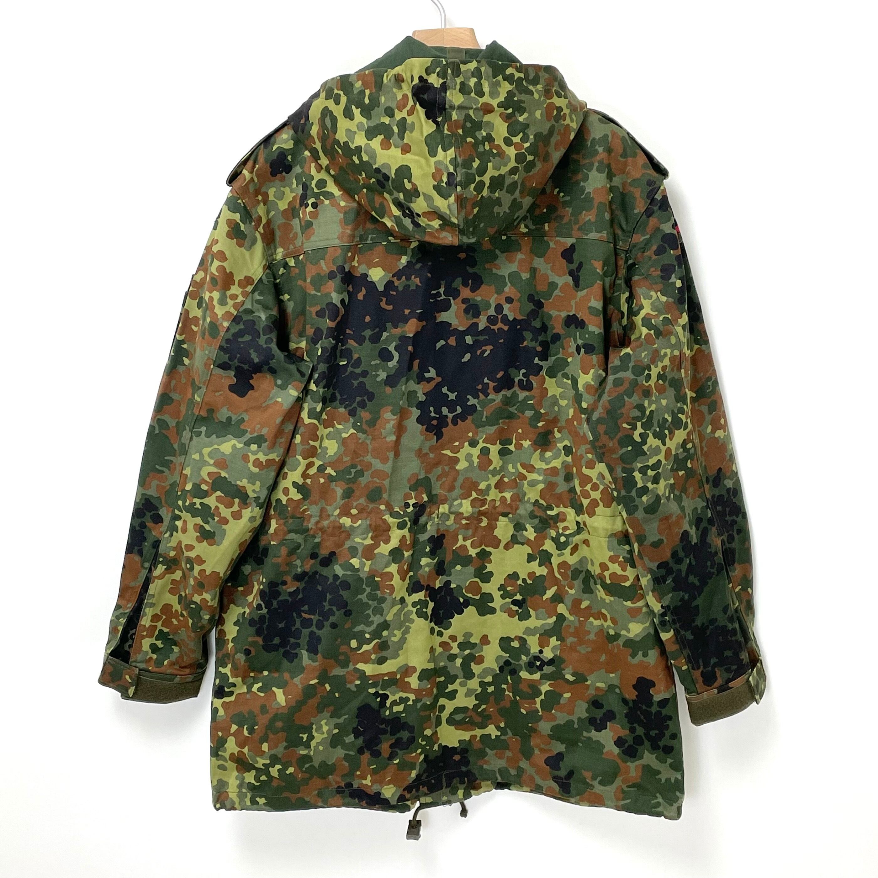 フィールドパーカー ドイツ軍 コート 美品 ドイツ軍 フレクターカモ