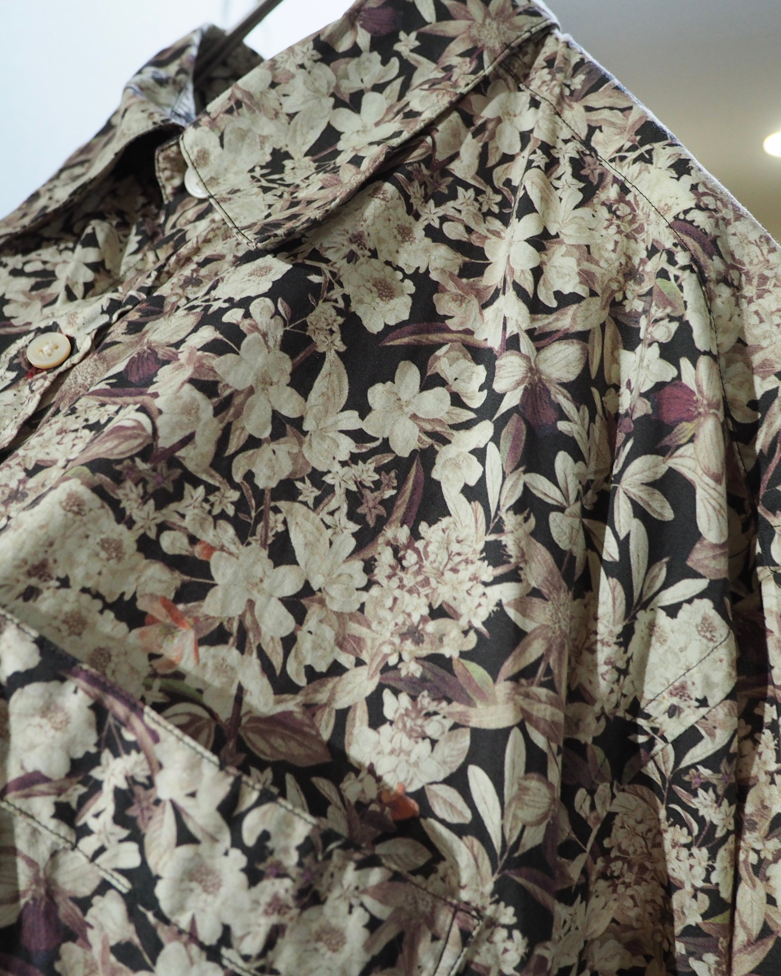 ” Paul Smith collection ” Beautiful Flower all Over printed Dress shirt