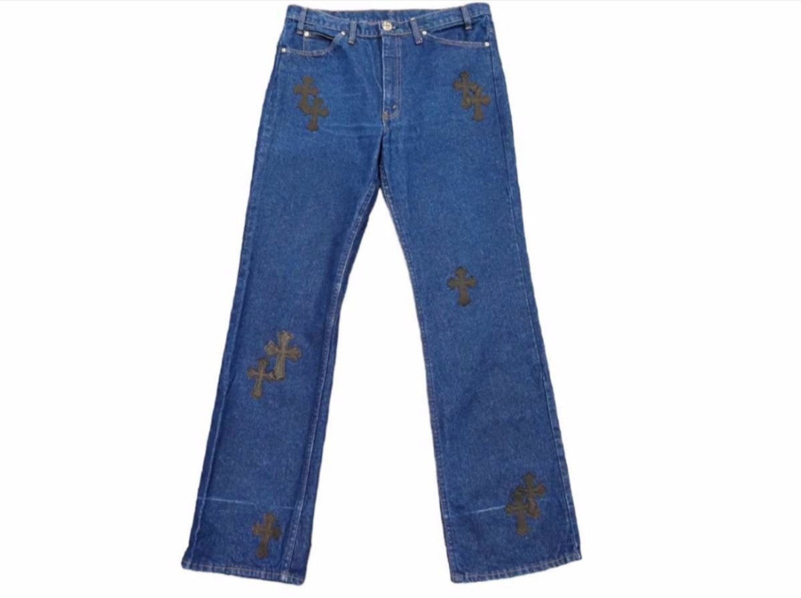 CHROME HEARTS クロムハーツ リーバイス 517 クロスパッチ デニム 