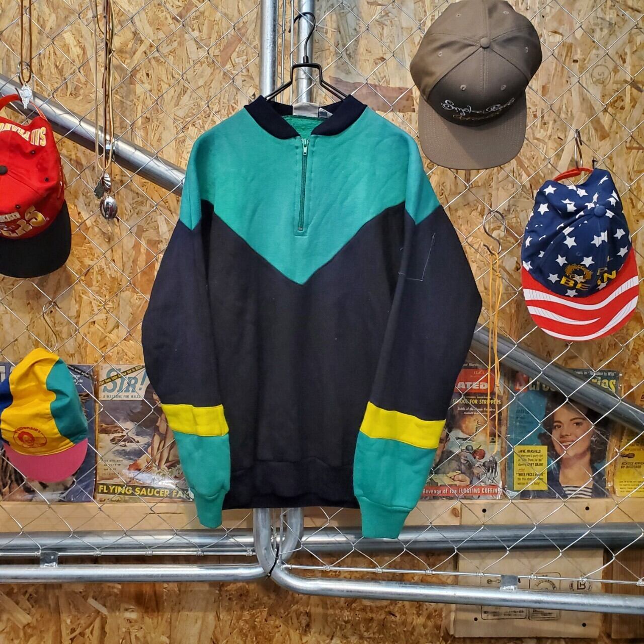 McGREGOR マックレガー 90s ハーフジップ アクリル スウェット McGREGOR マックレガー 90s ハーフジップ アクリル スウェット