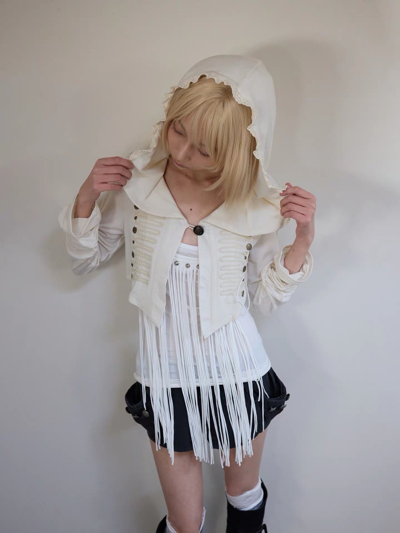 【Vestige】Gothic Hood Cardigan