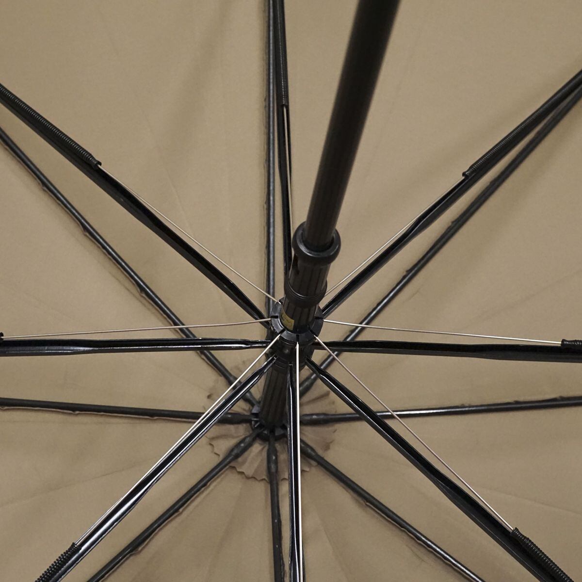 イヴサンローラン ロゴ 傘 65cm ダークブラウン