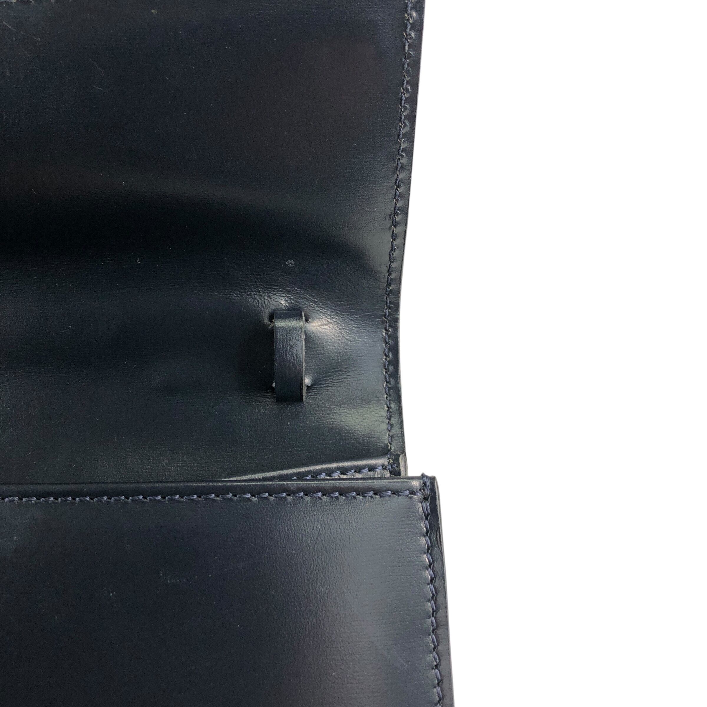 CELINE セリーヌ ハンドバッグ ネイビー スターボール レザー vintage