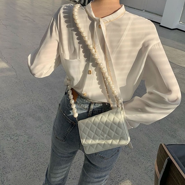 フレンチデザインシャツ　21556