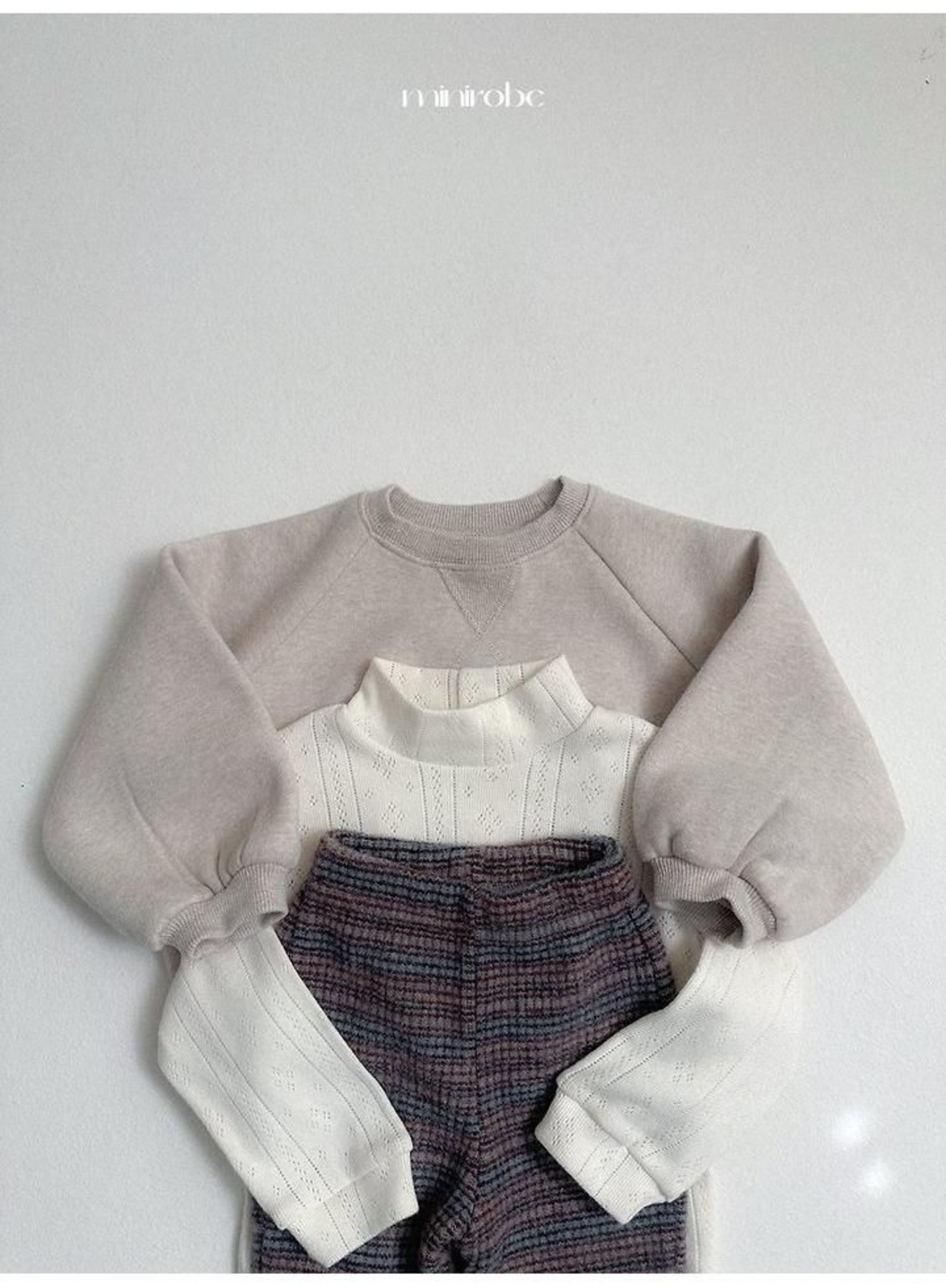〖取寄〗韓国子供服 / 26winter / minirobe / ソボロパンツ / キッズ *S~XL*