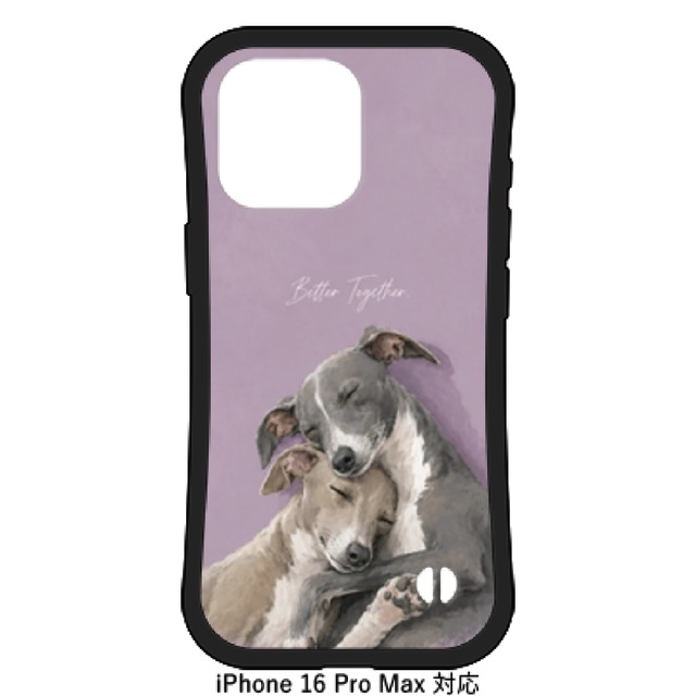 ≪Side by Side≫iPhone16ProMax耐衝撃グリップケース053