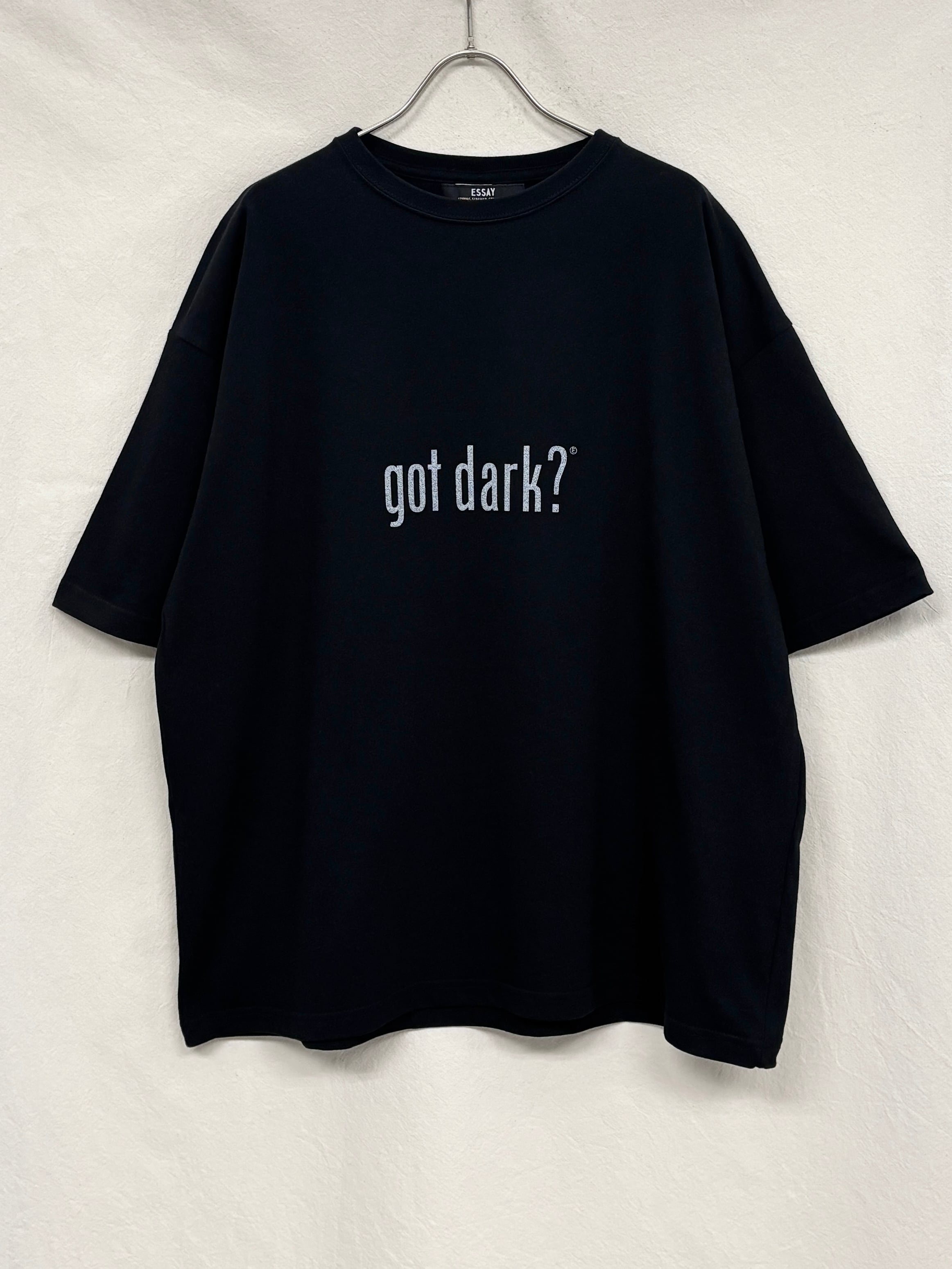 ESSAY / OVERSIZED DROP SHOULDER T-SHIRT (GOT DARK？) | THE MODERN AGE