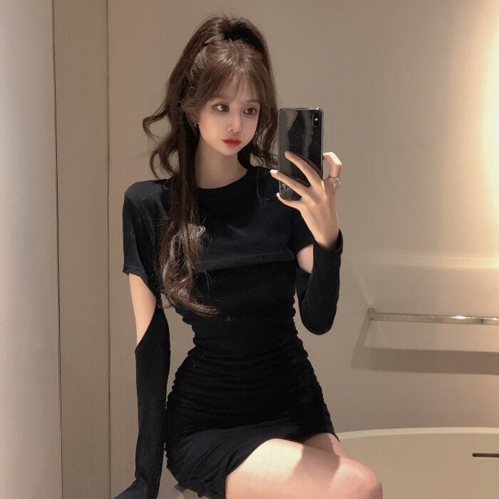 スカート オータムスタイル ロング ブラウス 秋物 ピュア ガールズファッション39123890178