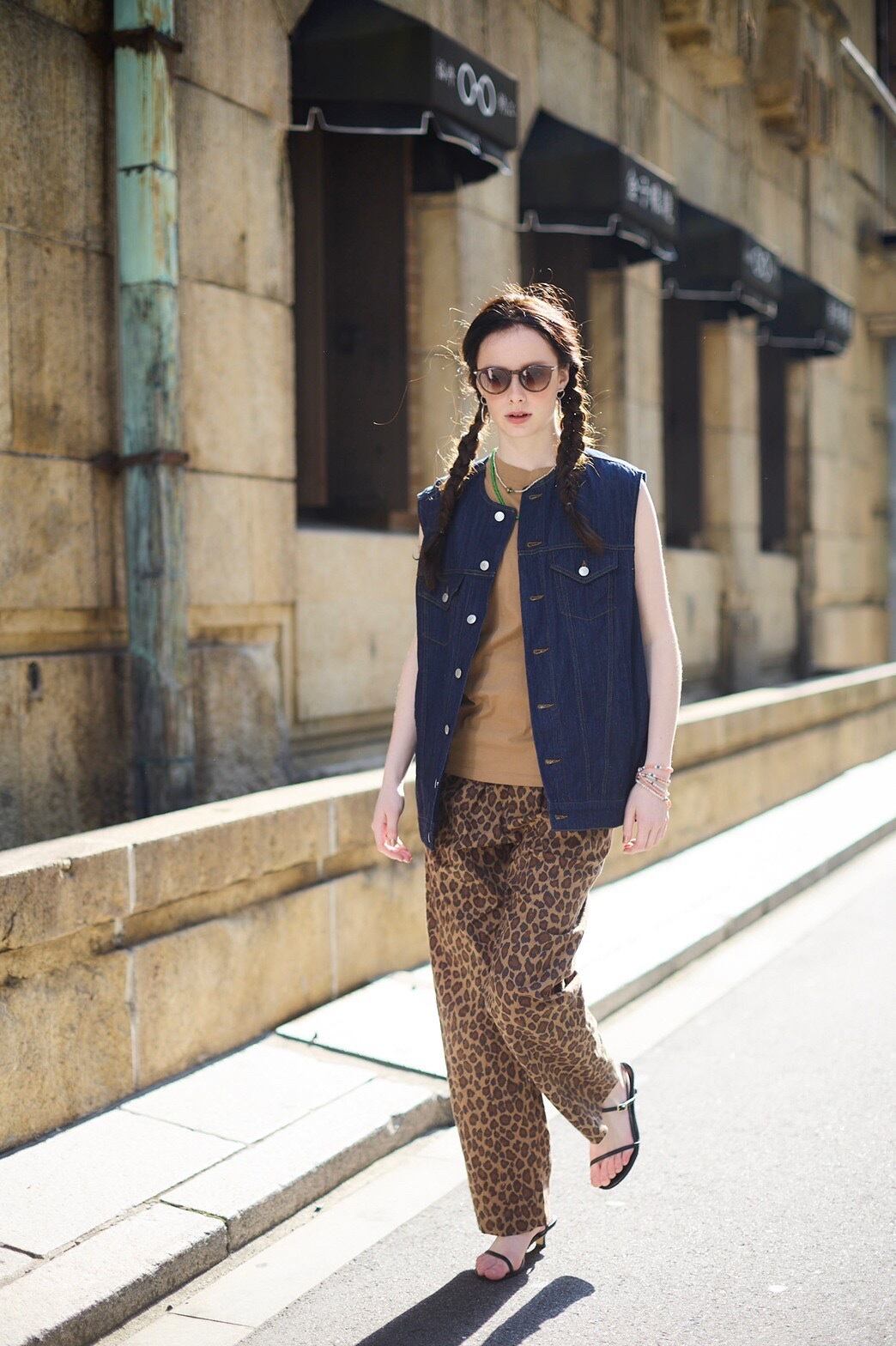 LE MELANGE デニムベスト LE MELANGE デニムベスト