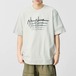 バイカラーパネルデザインロゴTシャツ 2col   A00104