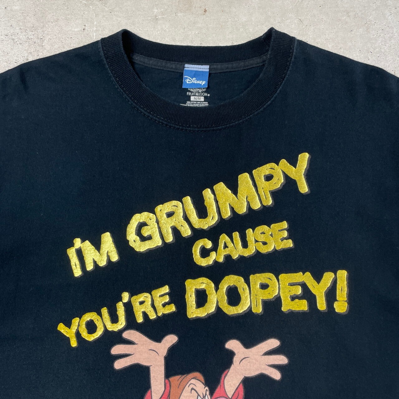 GRUMPY DOPEY グランピー ドーピー 七人の小人 キャラクタープリントT 