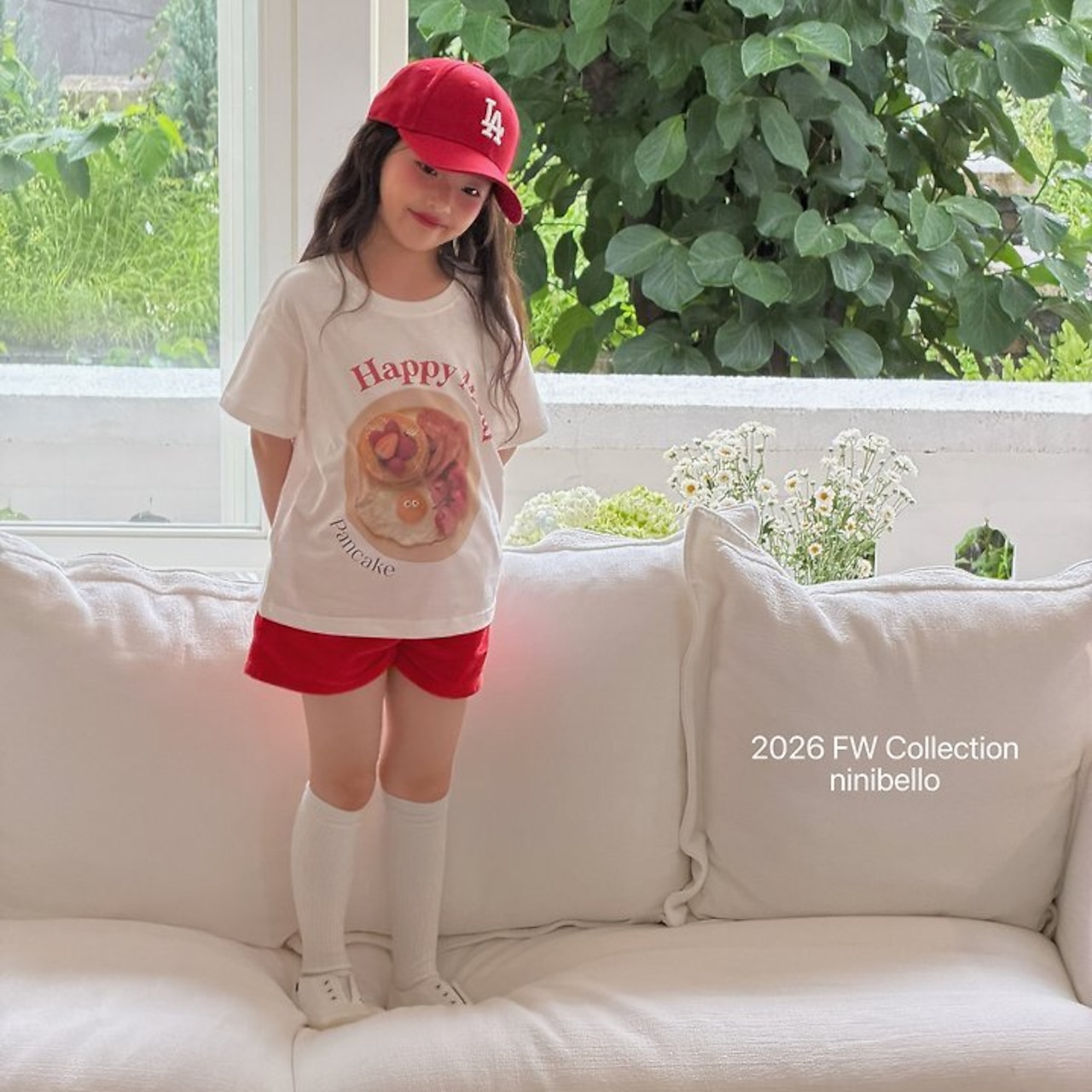 韓国子供服 / ninibello / Happy Meal T-shirt/ 半袖Tシャツ *XS~XXL*