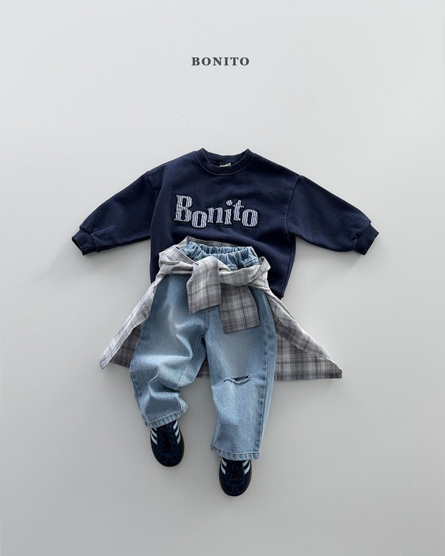 [即納]≪BONITO≫Check Shawl gray check 1