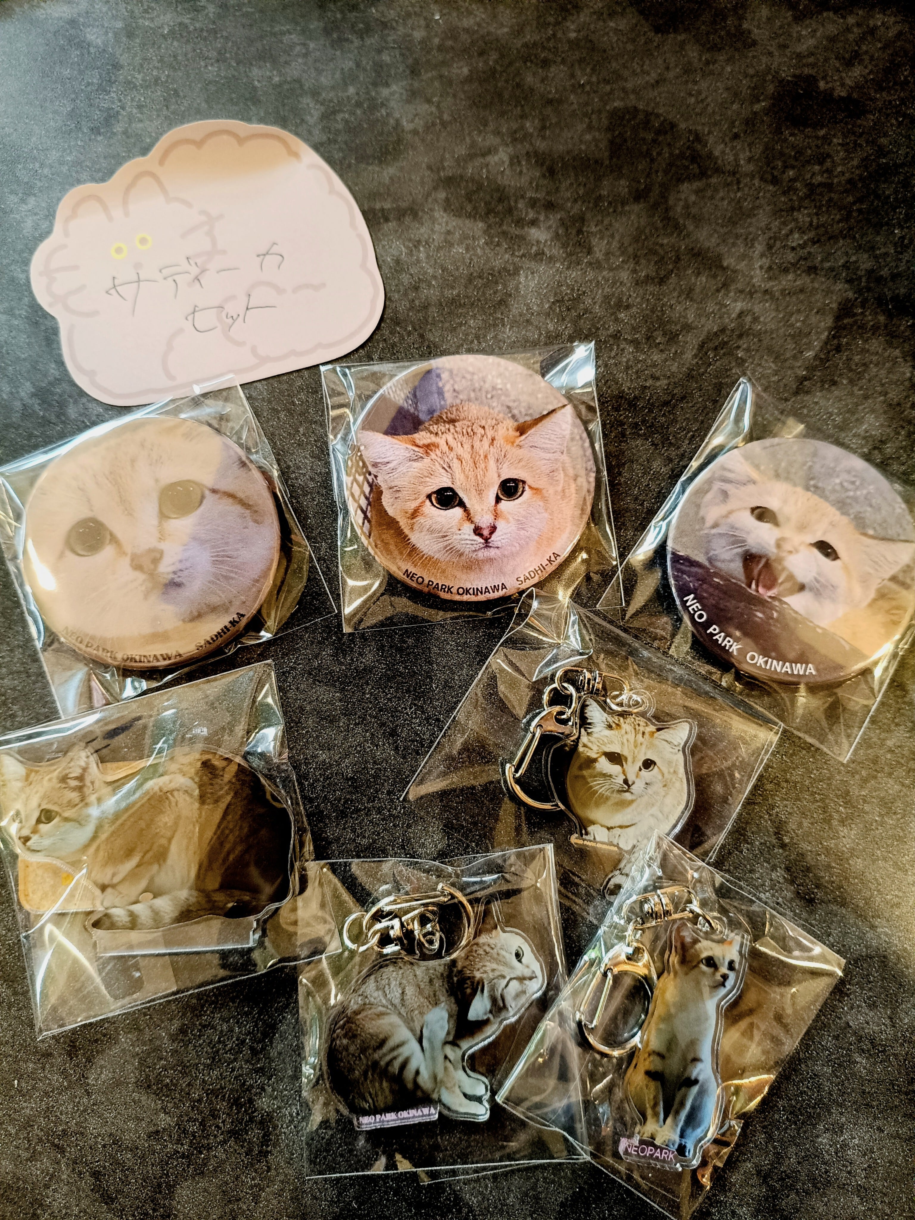 スナネコグッズ コンプリートセット | ネオパークオンラインしましま