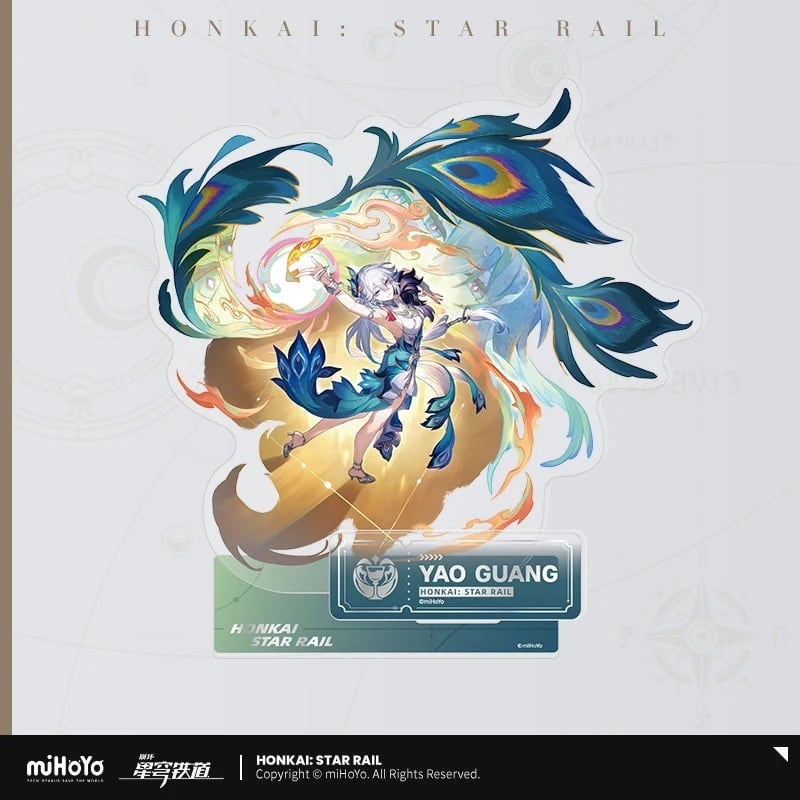 崩壊スターレイル 愉悦運命シリーズ アクリルスタンド 銀狼Lv999 緋英