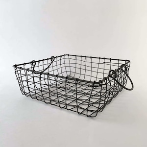 ワイヤーバスケット L｜Wire Basket Square L